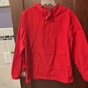 LANDS END WOMENS PACKABLE HOODED ANORAK